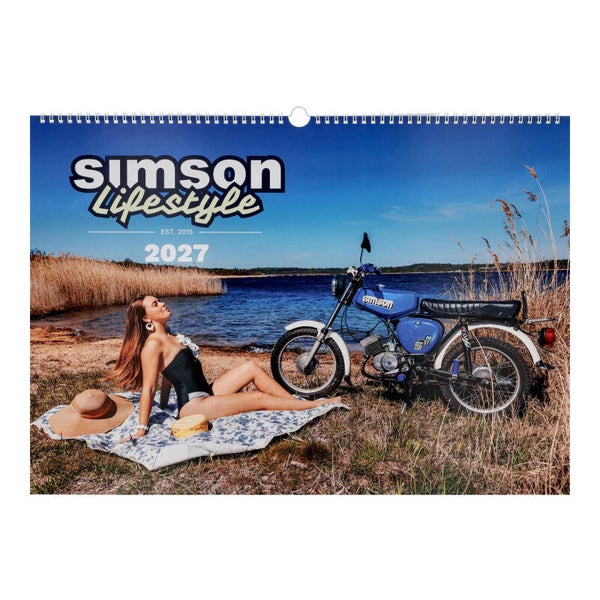 SIMSON Lifestyle Kalender 2027 Kultklassiker und ihre kreativen Macher im Rampenlicht