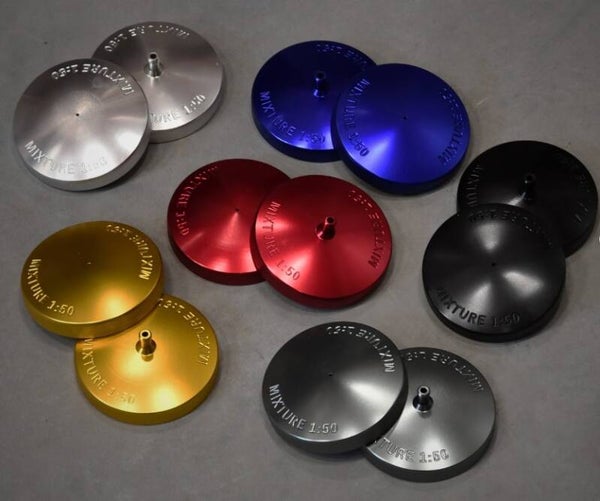 Tankdeckel für Simson aus Billet Aluminium CNC - V3