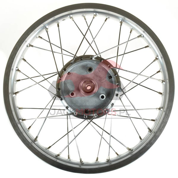 Speichenrad Felge für Simson - 1,60 x 16 Zoll f. Trommelbremse (Alu-Nabe, Alufelge, Edelstahlspeichen)