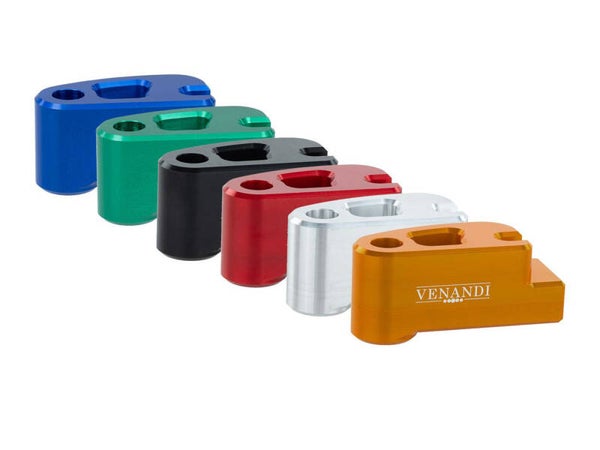 Distanzstück Venandi CNC, Anschlag Bremse hinten, verschiedene Farben für Simson