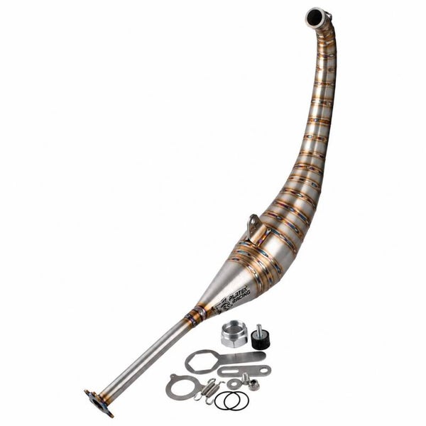 Simson Resonanzauspuff Platek Racing für 90-110ccm Big Bore