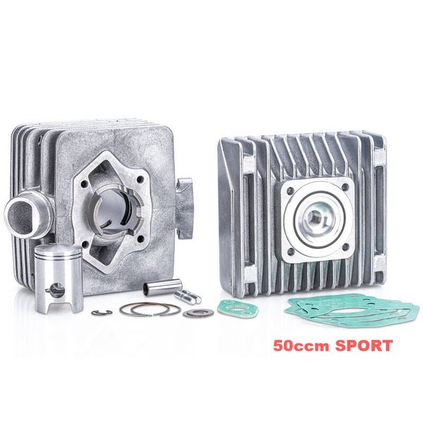 PZ-Tuning 50ccm Sport Zylinderkit mit CNC Laufbuchse Version 2025 A-Ware