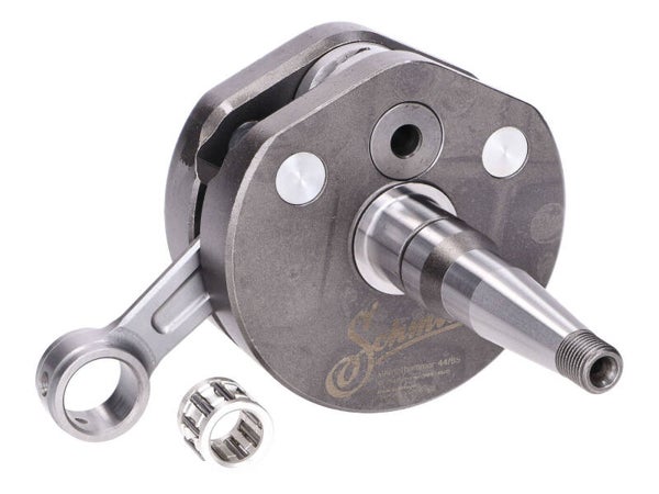 Kurbelwelle Schmitt Dampfhammer 48mm Hub, 90mm Pleuel, 80-110ccm für Simson S51, S70, S83, M500, M700