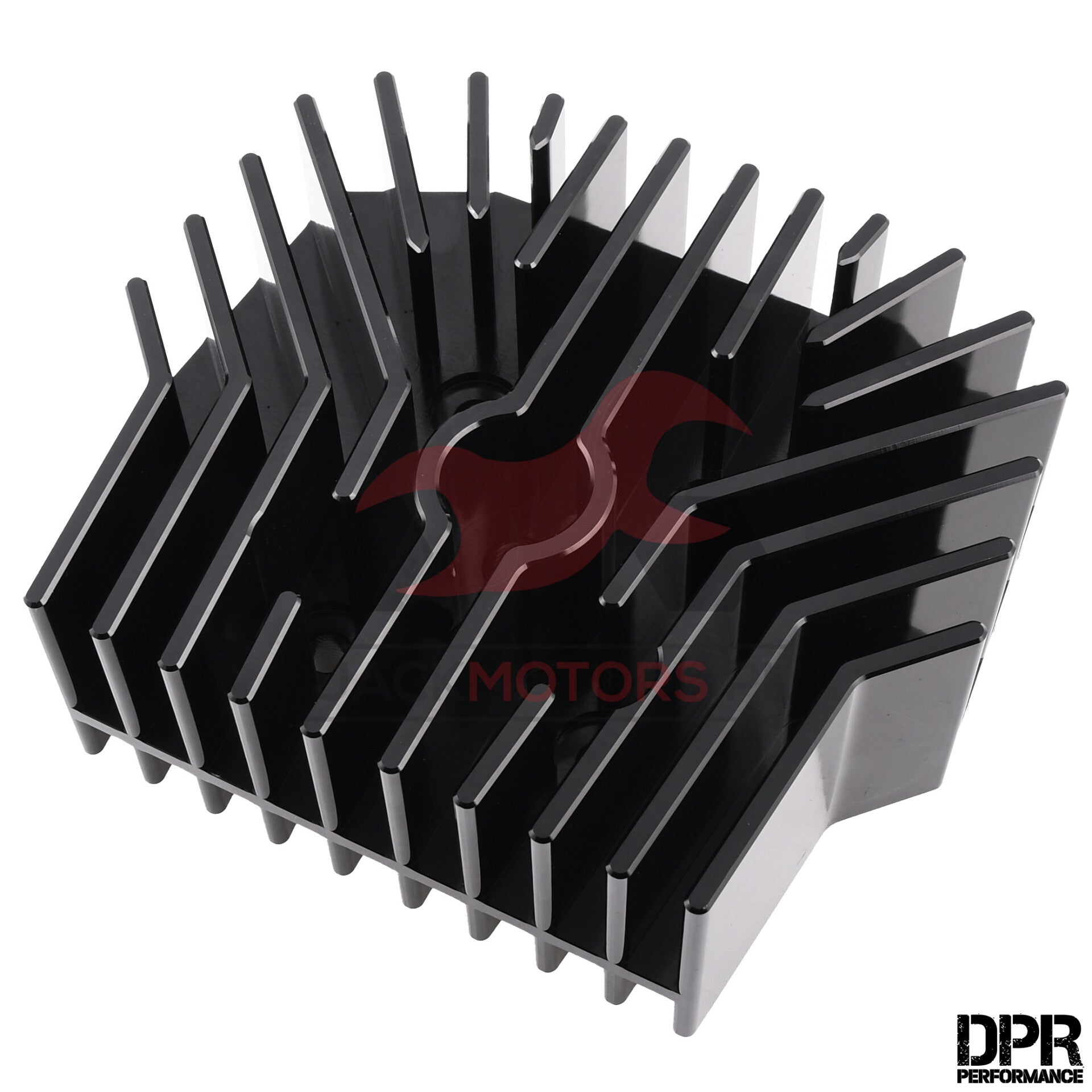 Simson Zylinderkopf MTX 130 Tuning CNC  - V1, Schwarz eloxiert