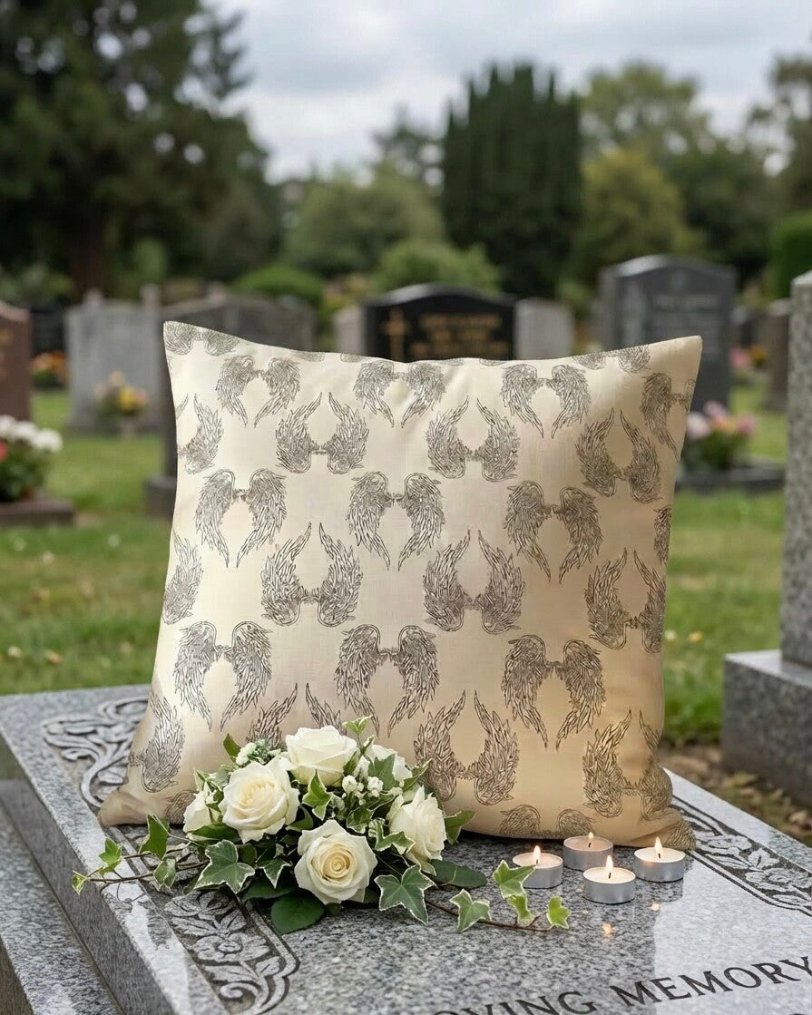 Everlasting Embrace Memorial Pillow