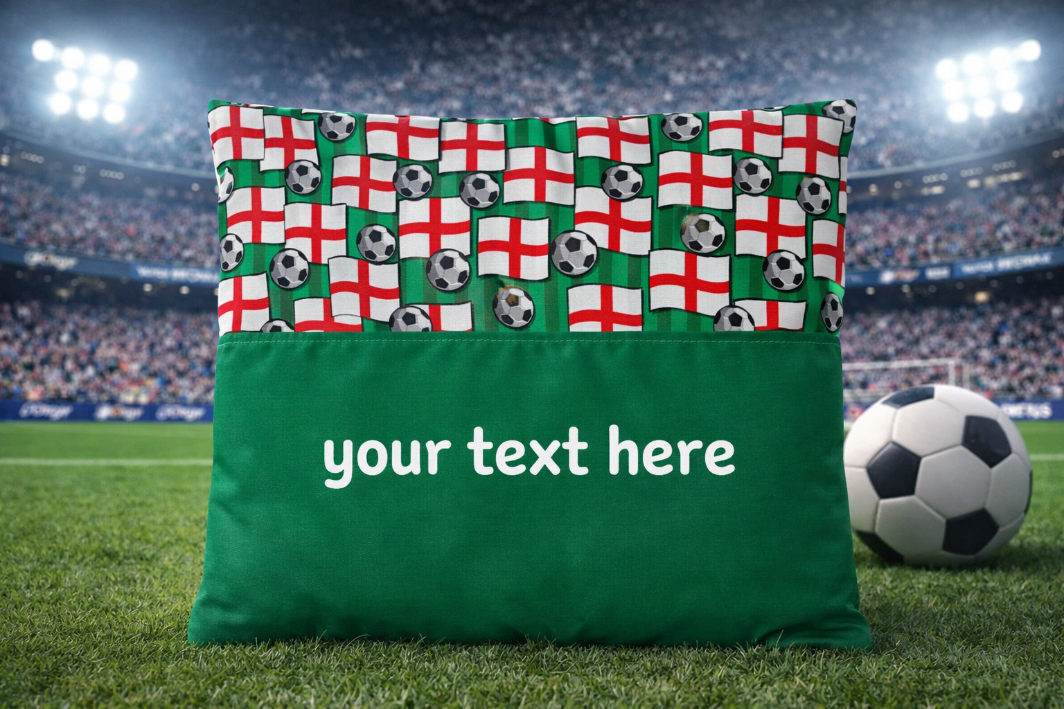 Football Reading Pillow Cushion Cover