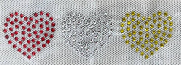 Strass hartjes Oeteldonk