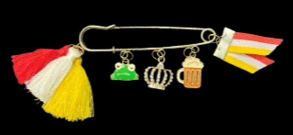 Brochespeld zilverkleurig