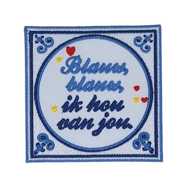 Blauw, blauw, ik hou van jou