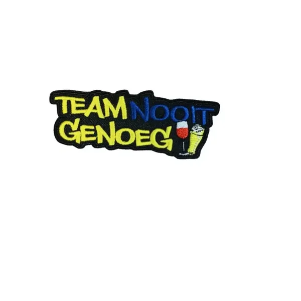 Team nooit genoeg blauw/geel