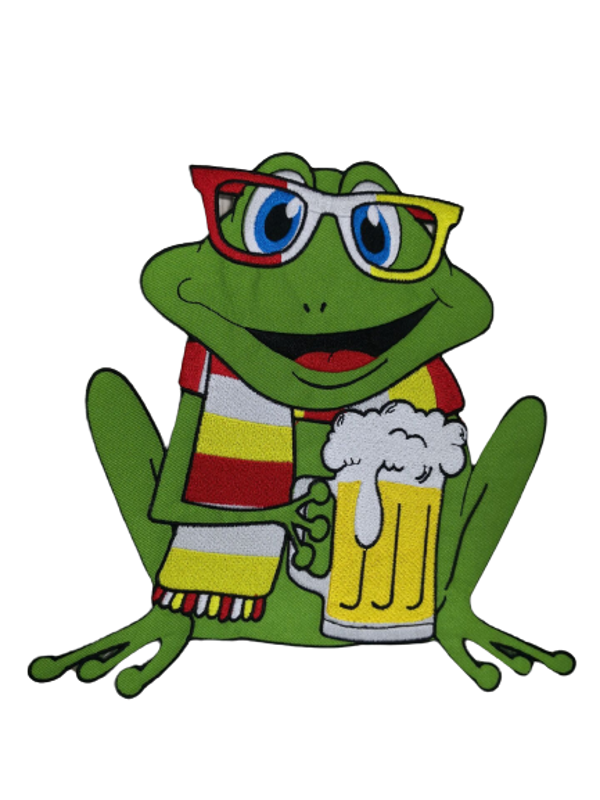 Rugembleem Oeteldonkse Kikker