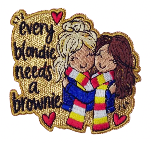 Every blondie needs a brownie
