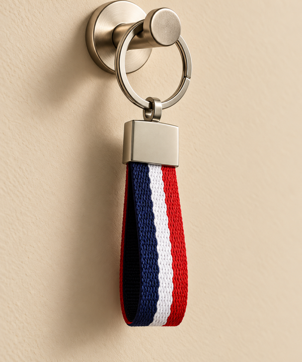 Porte-clés drapeau Français