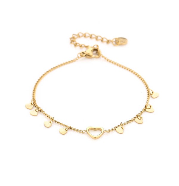 Sweetheart armband (goud)