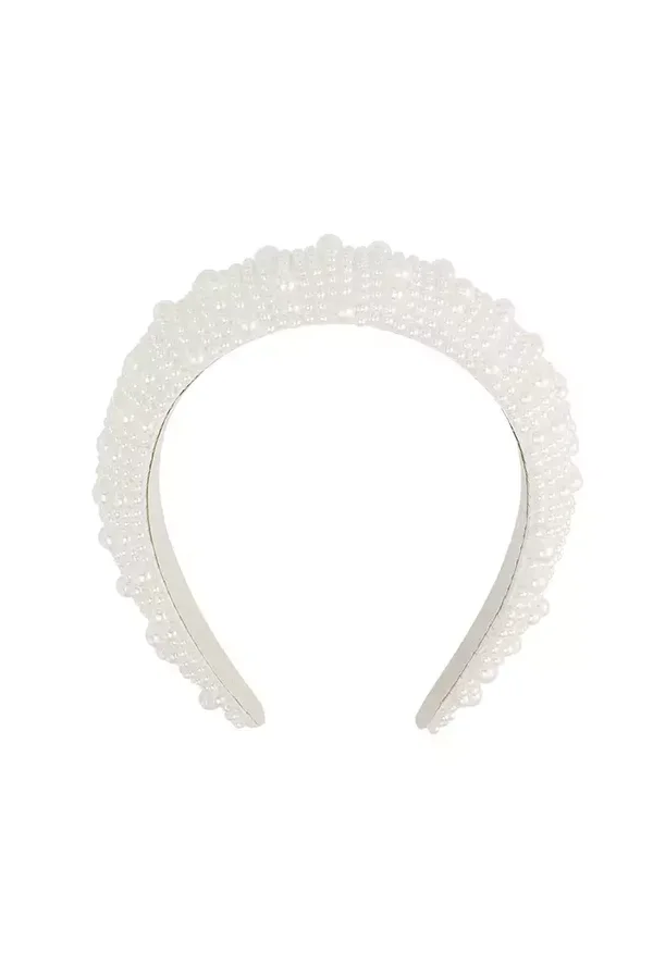 Pearl, haarband (wit)