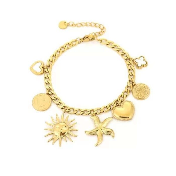 Sunkissed, armband (goud)