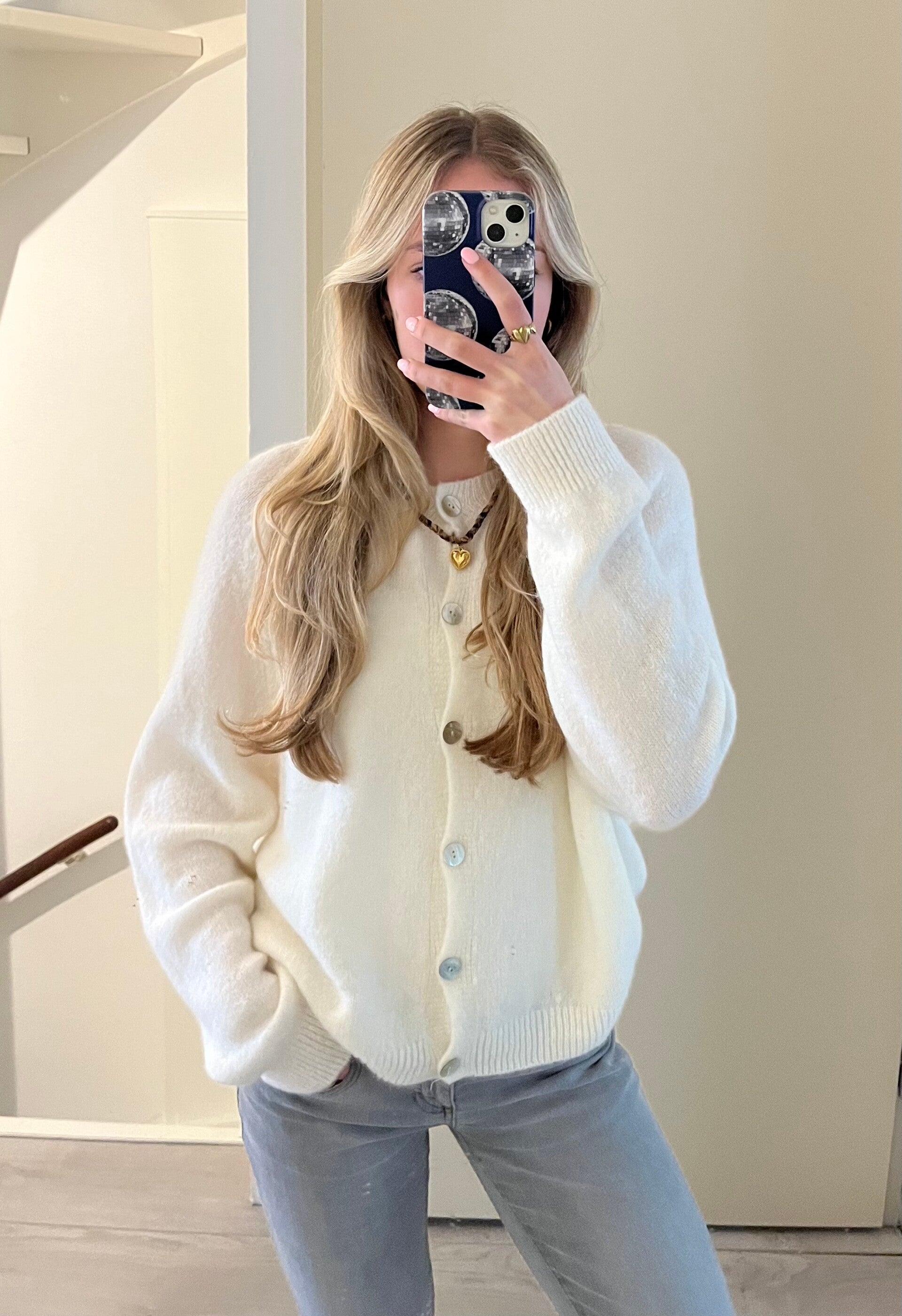 Saar vestje, (off-white)