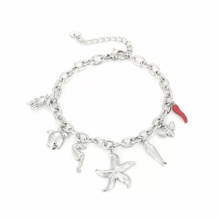 Ocean, armband (zilver)