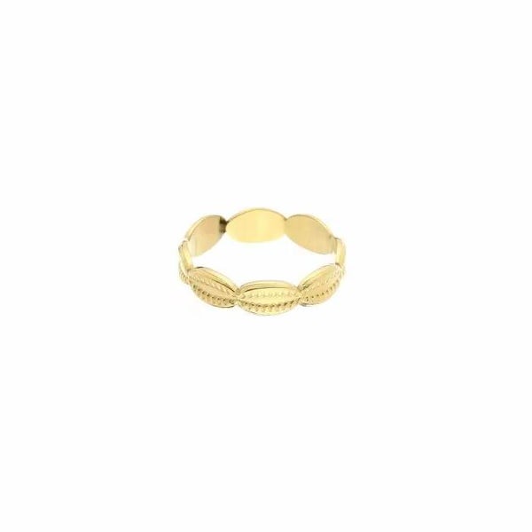 Shell, ring (goud)