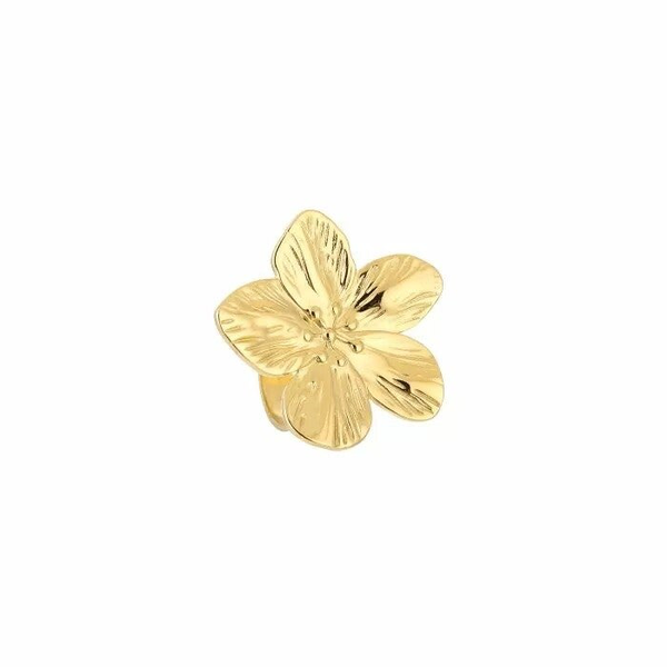 Hibiscus, ring (goud)