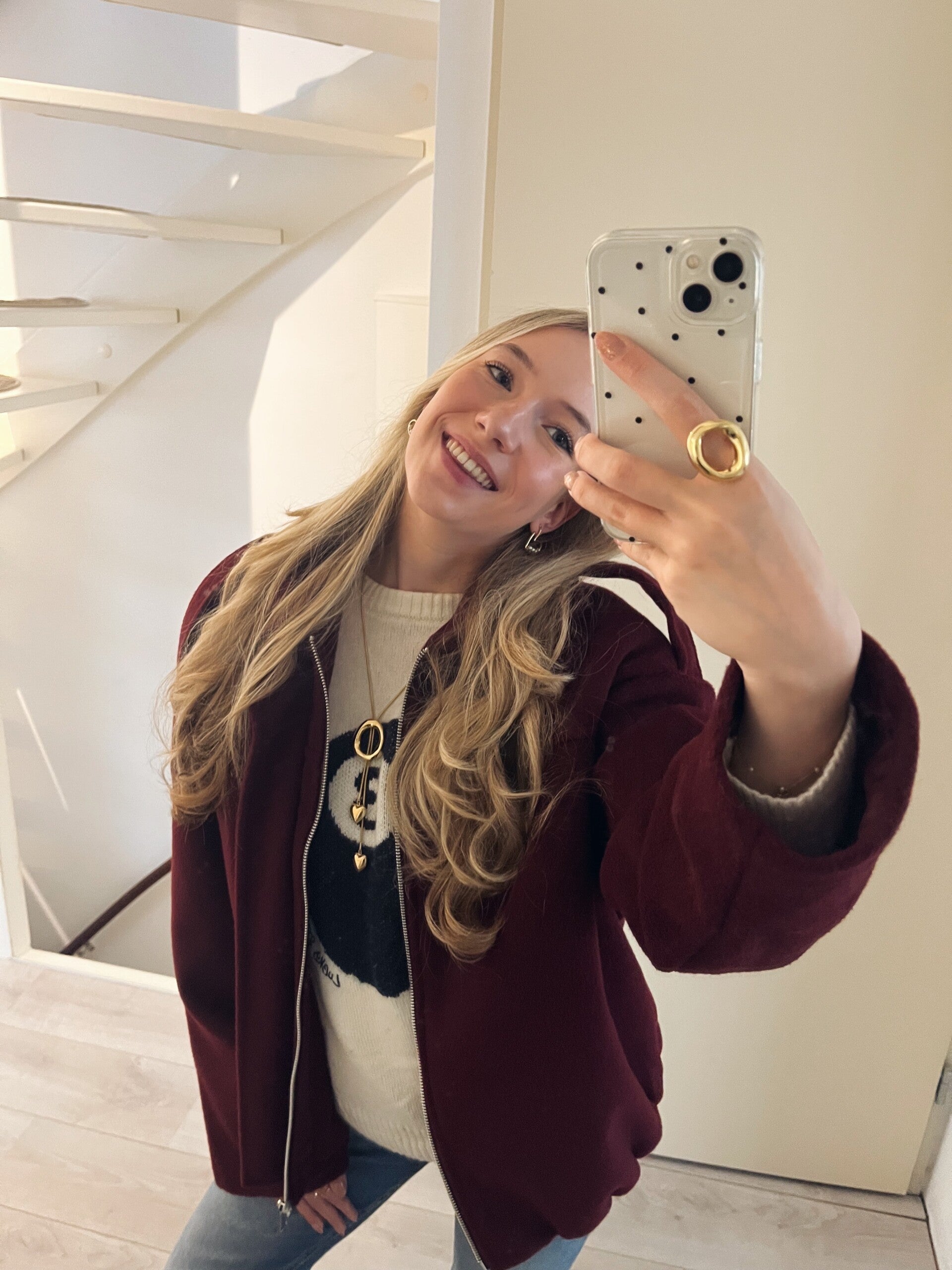 Ruby jacket (bordeaux)