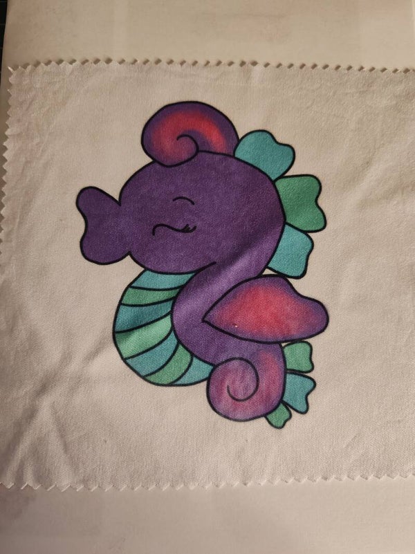 Lingette de lunette ''Hippocampe''