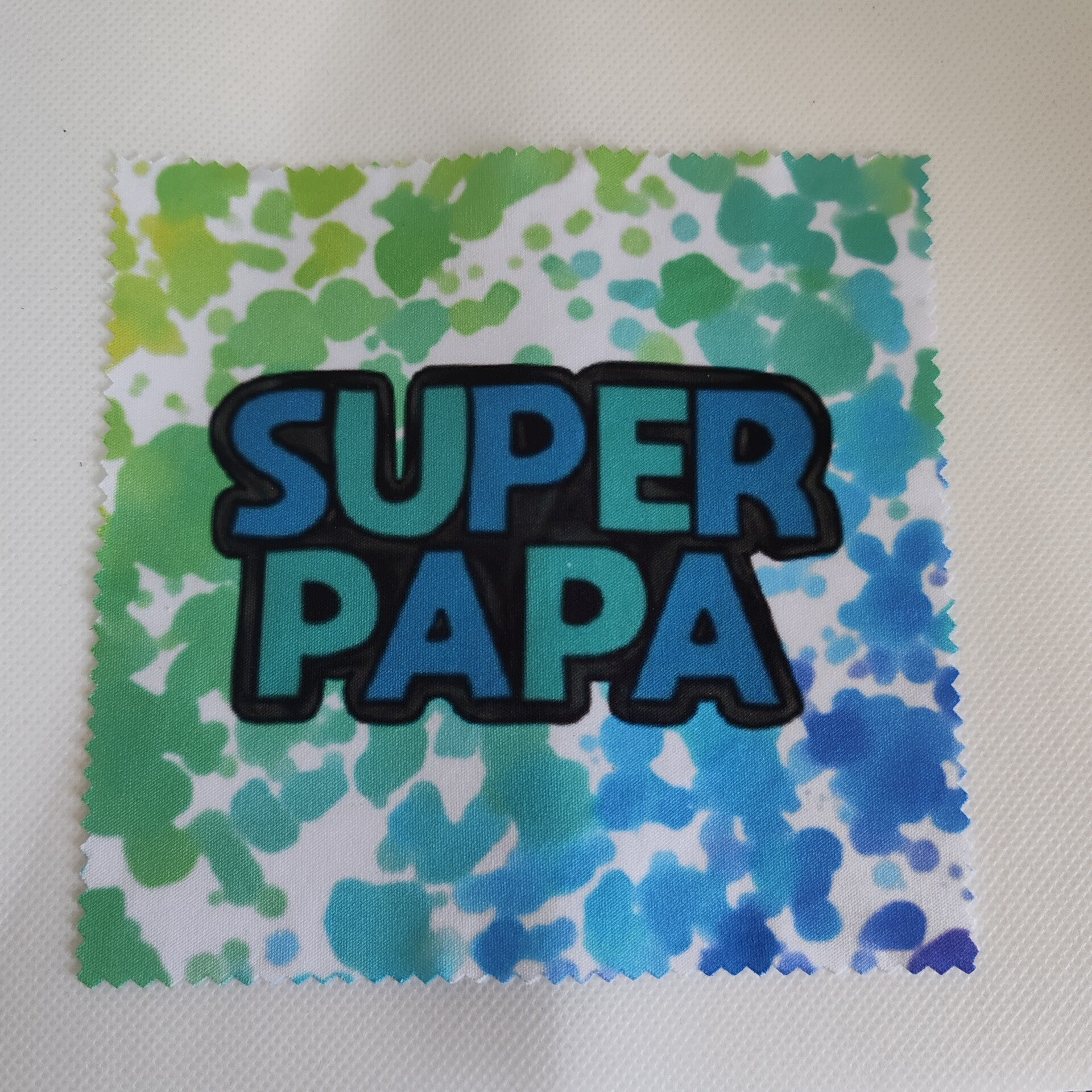 Lingette de lunette '' Super Papa''