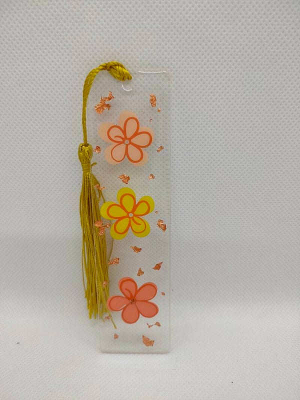 Marque page Fleurs