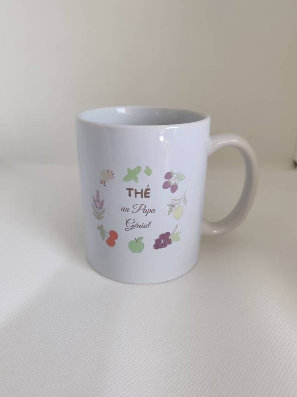 Tasse ''Thé un papa génial"