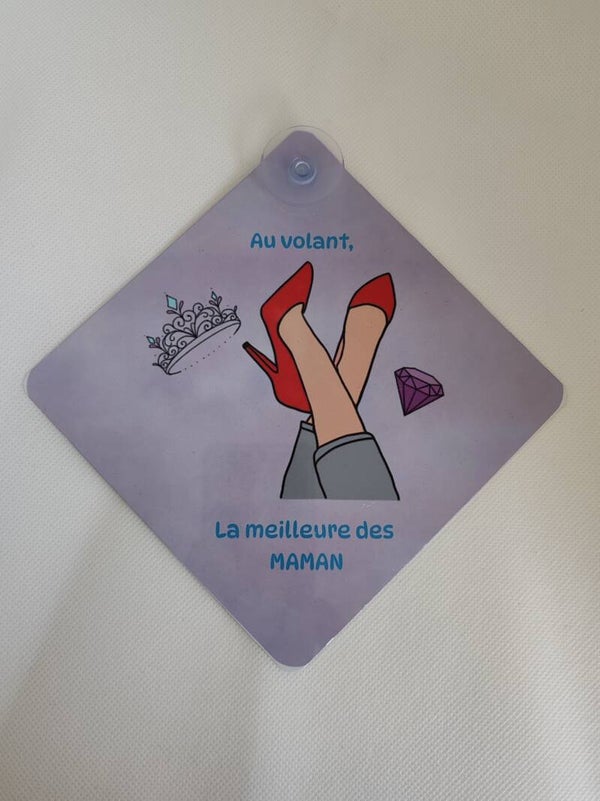 Au volant, la meilleure des mamans