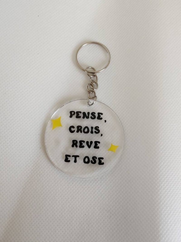 Pense, crois, rêve et ose