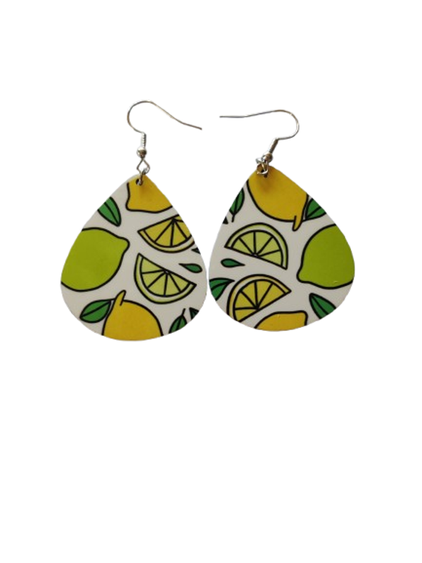 Boucle d'oreille Citron