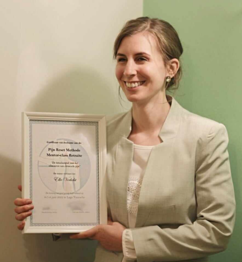 Elke Verhelst gediplomeerde pijn reset coach belgie