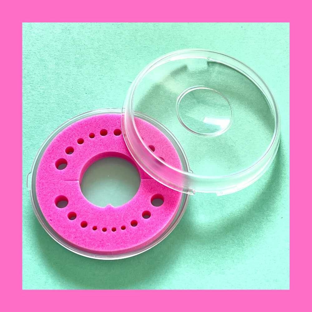 Schattig Tandendoosje Roze - Firsty Round Basic - Meisje