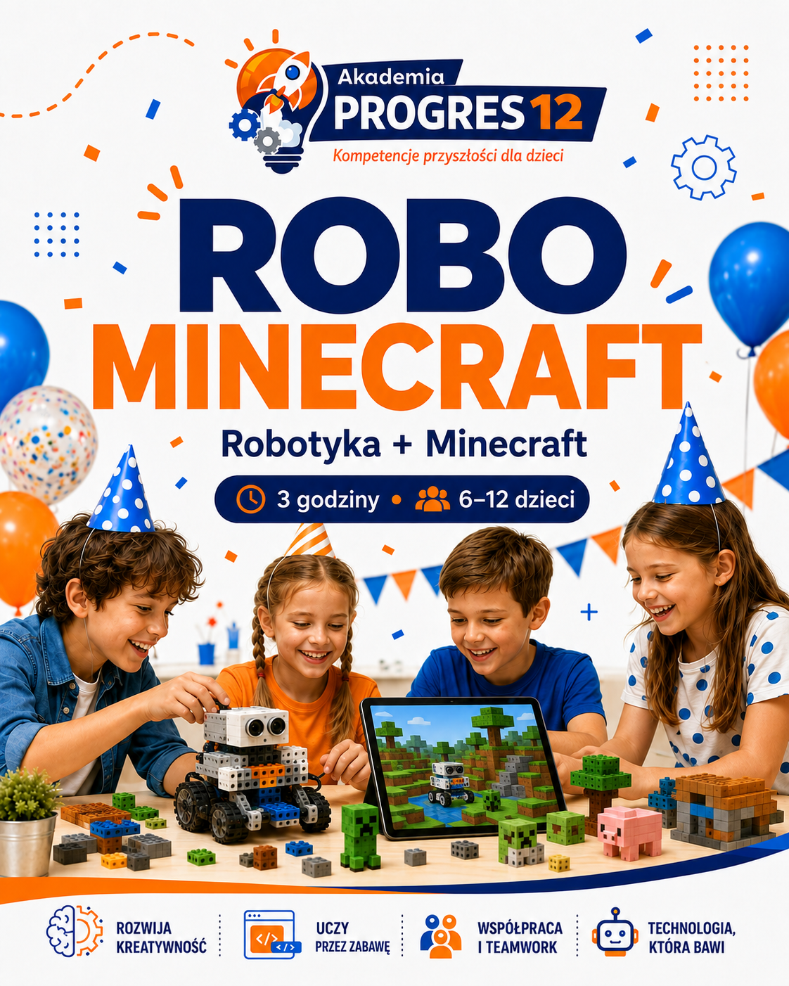 Robo Minecraft Party