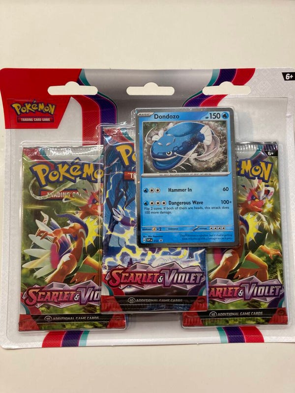 3er Blister Scarlet & Violet