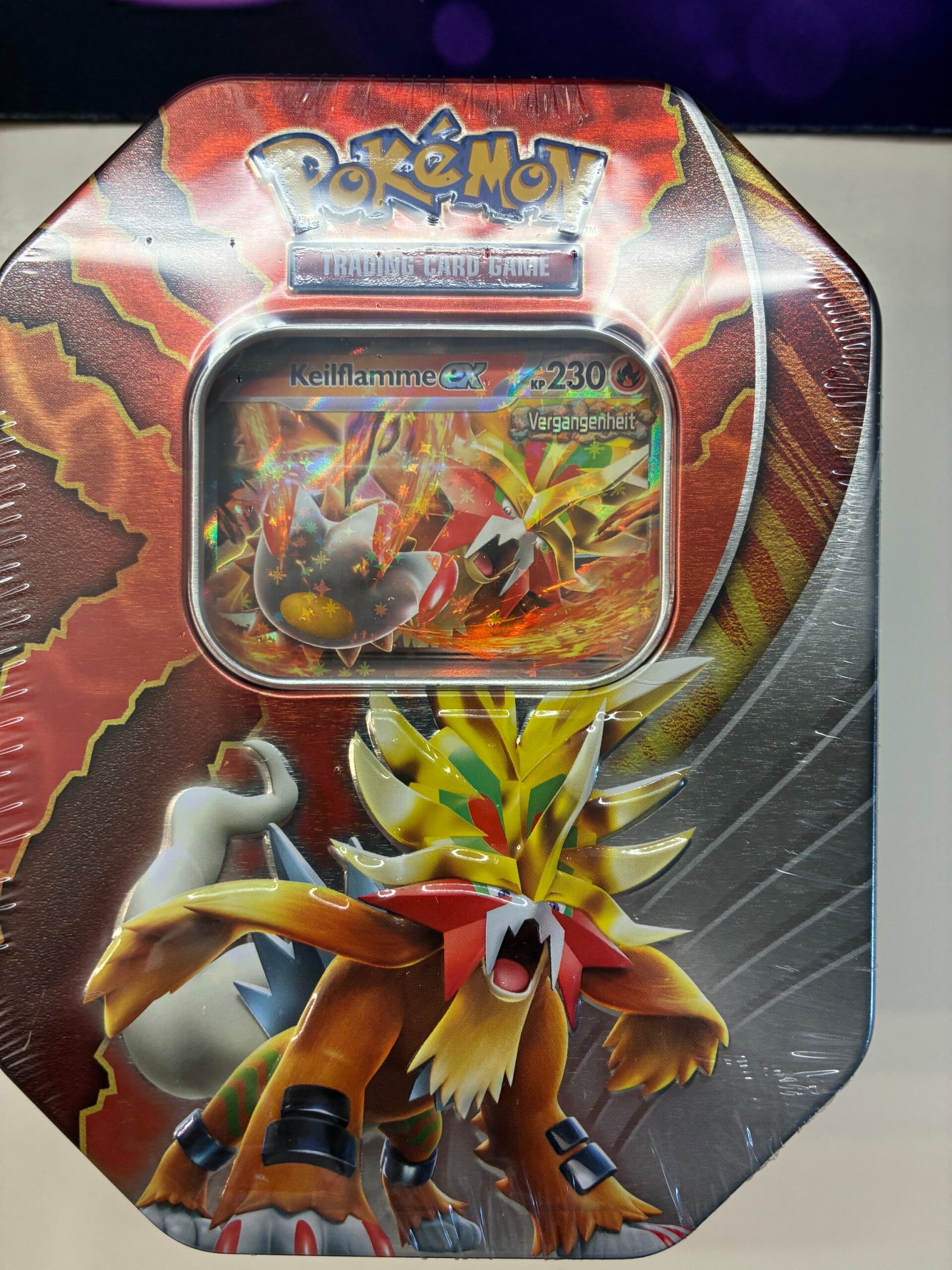 Keilflamme Tin deutsch