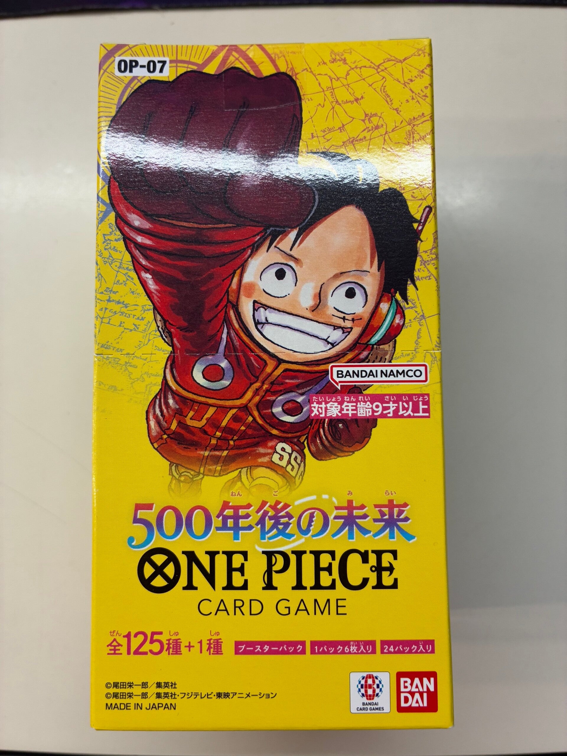 One Piece OP07 500 Years in the Future Display Jap