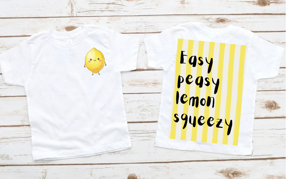 Easy Peasy Lemon Squeezy Tee
