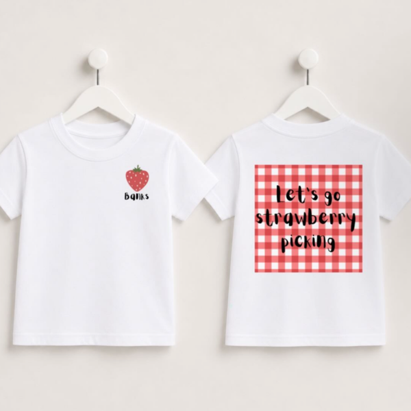 Let’s Go Strawberry Picking Tee