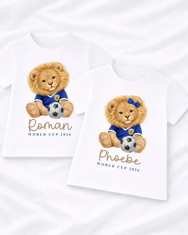 Personalised Scotland Lion Tee