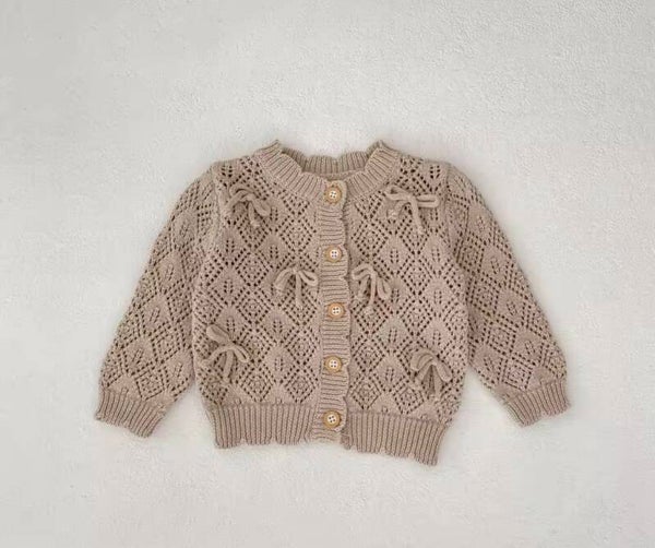 Little Bow Cardigan