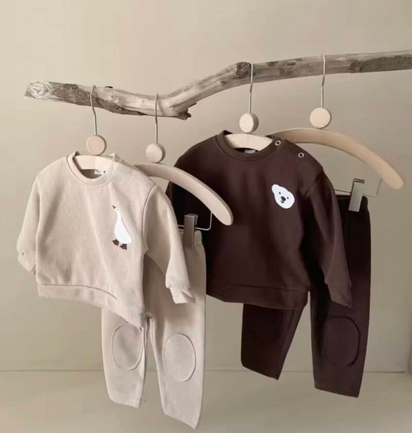 Animal Embroidered Tracksuit