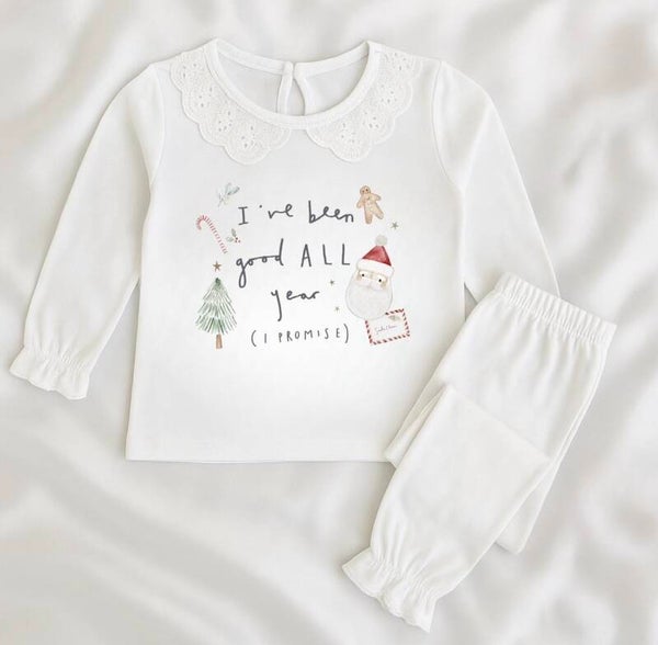 I've Been Good All Year Christmas Pyjamas