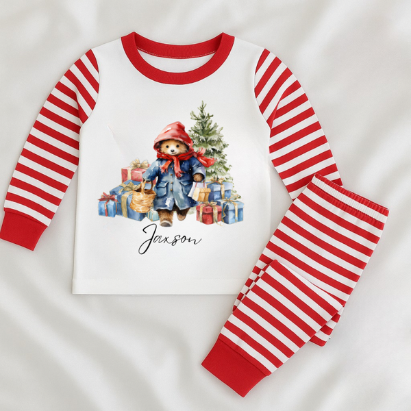 Bear In Blue Coat PJs