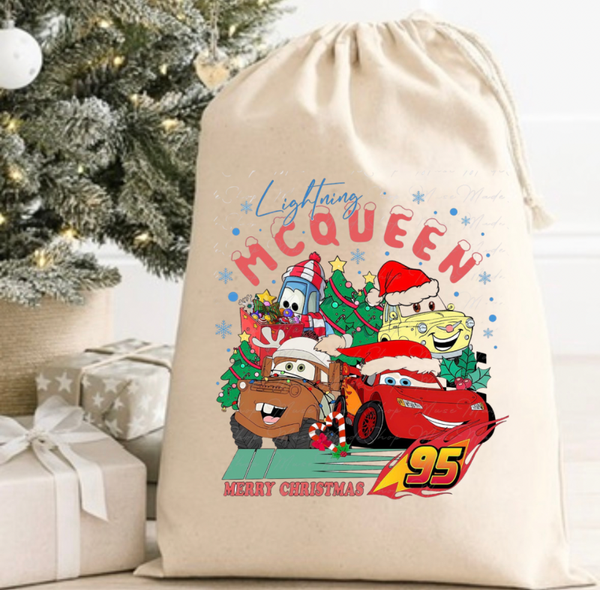 Cars Christmas Sack