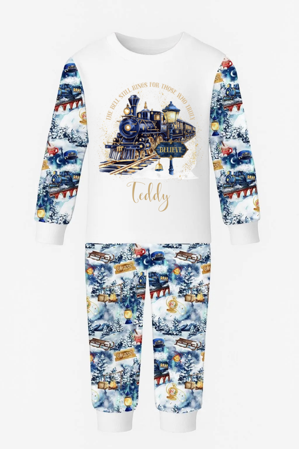 Polar Express Believes Family Pjs