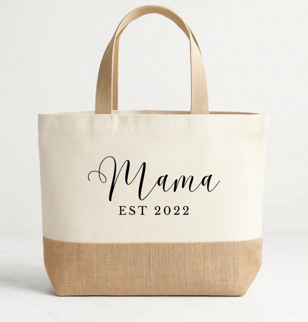 Jute Base Shopper Bag