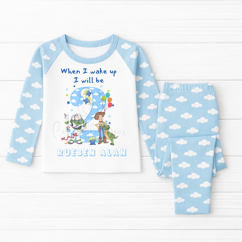 When I Wake Up Toys PJs