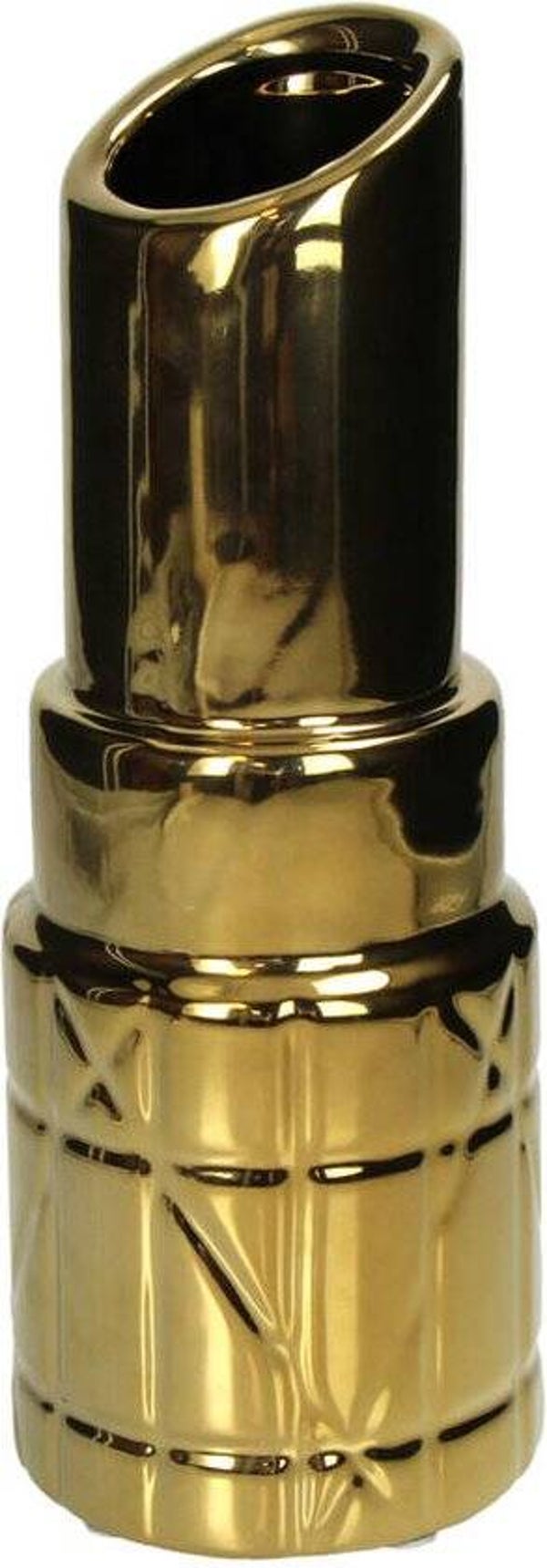 Lipstick vaas goud- Kersten